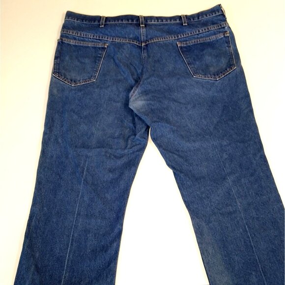 Big Mac Relaxed Fit Heavy Duty Work Blue Jeans Men's 44 x 29 No Tags EUC - Picture 4 of 8